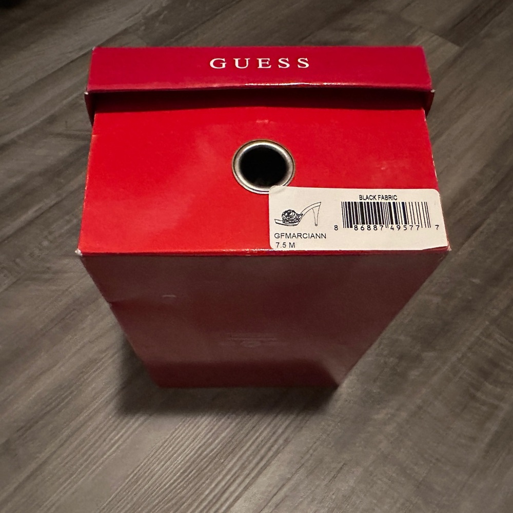 Guess Black Fabric GFMARCIANN Heels